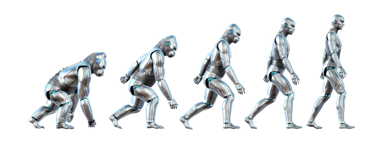 Evolution vom digitalen Affen zum digitalen Menschen