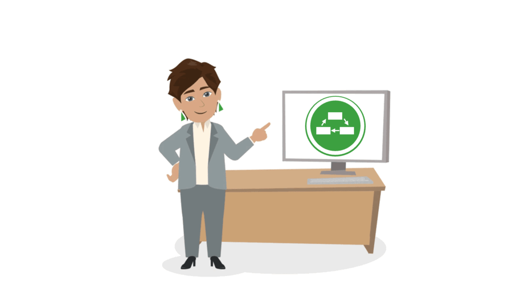 Kurs RE Thumbnail 2026-03-10_LQM Expertin für Requirements Engineering analysiert eine Prozessmodellierung am Bildschirm.